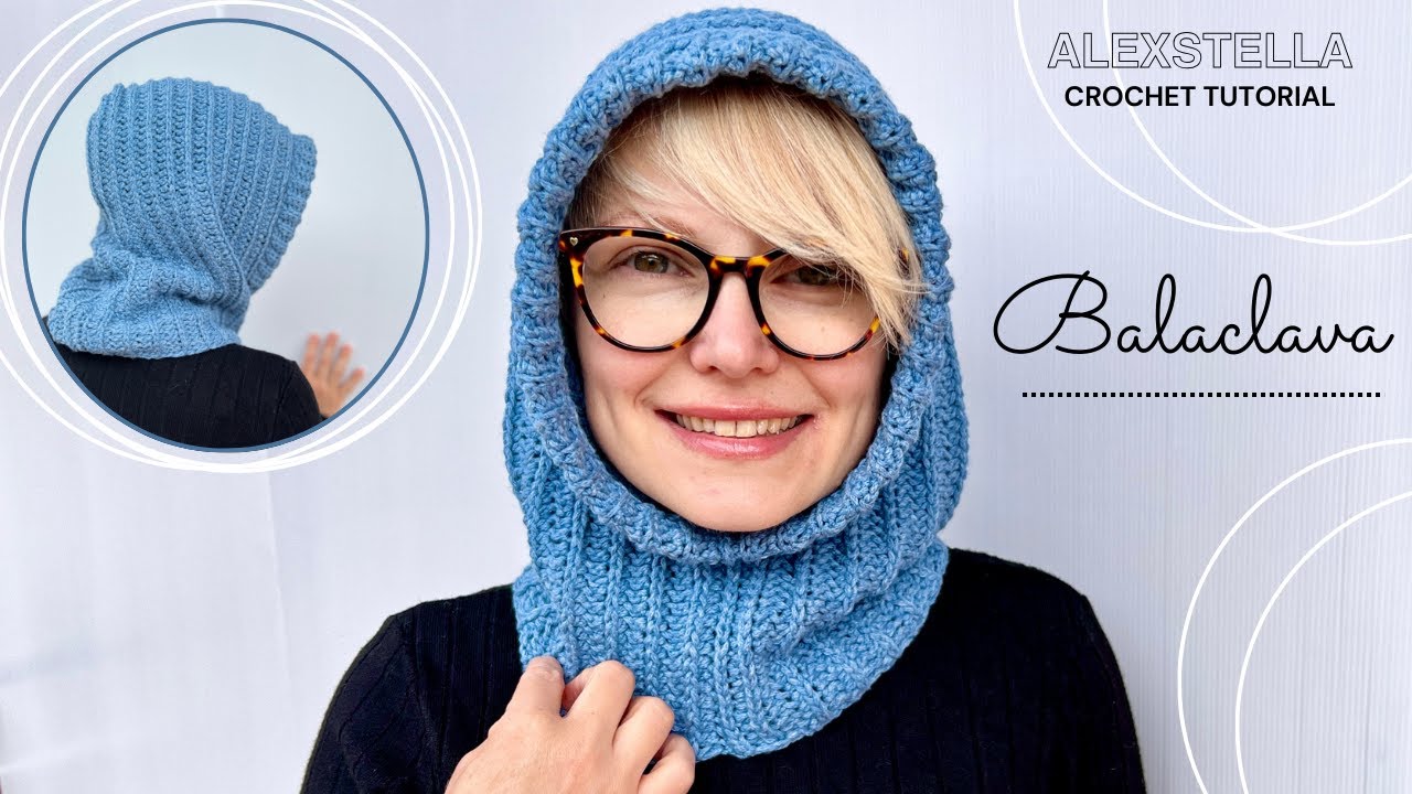 CROCHET BALACLAVA Easy Incredible Trendy #alexstellacrea #crochet #crochettutorial #howtocrochet