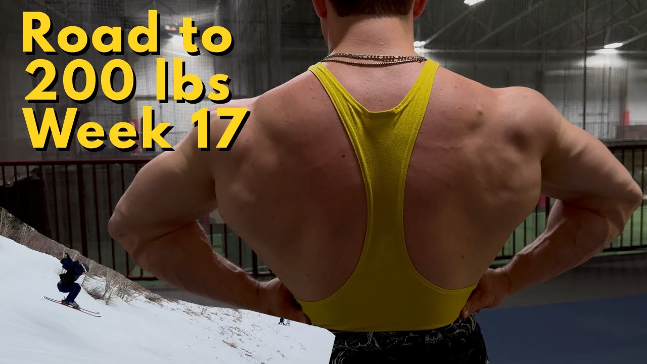 Skiing Off Christmas Cookie Calories | Road to 200 lbs | Week 17