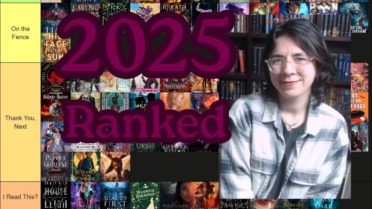 Tier Ranking All The Books I Read In 2025!!