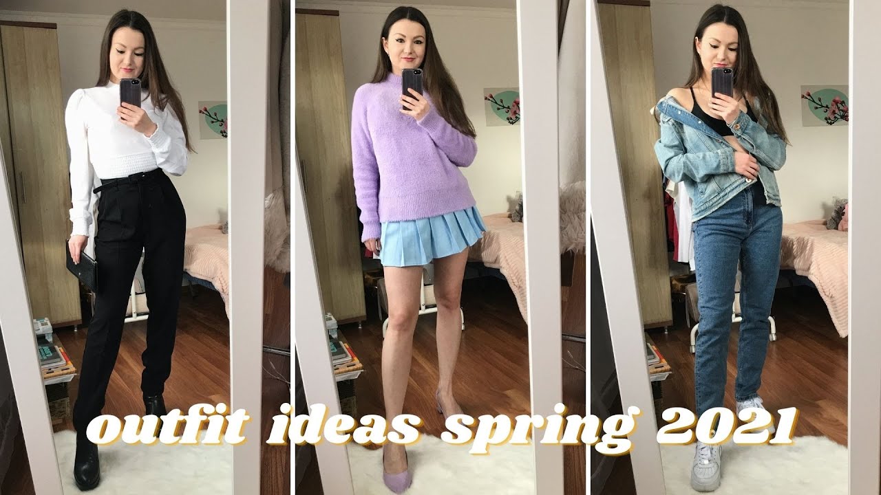 Outfit ideas spring 2021 || Fashion trends spring/summer 2021🌷