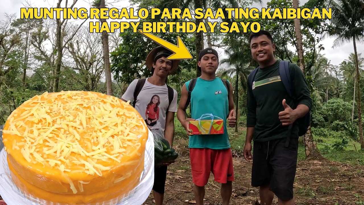 MUNTING REGALO PARA SAATING KAIBIGAN INABUTAN NG BIRTHDAY SAATING HALAMANAN PAGLILINIS NG AMPALAYA
