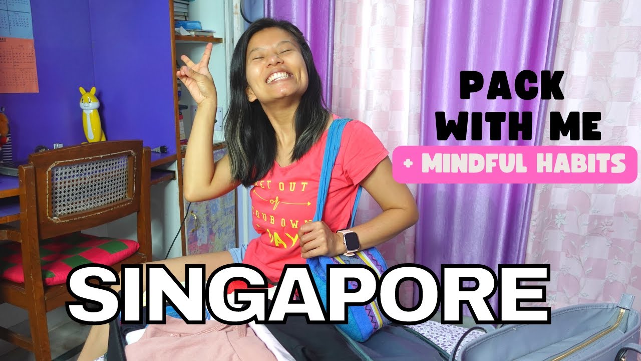 Pack with me for SINGAPORE | How to pack for Summer Vacation | Singapore Family Trip | Travel Hacks
