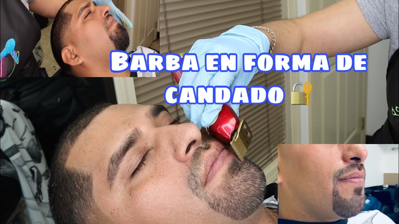 Barba en forma de candado ✂️💈 #fanybarber