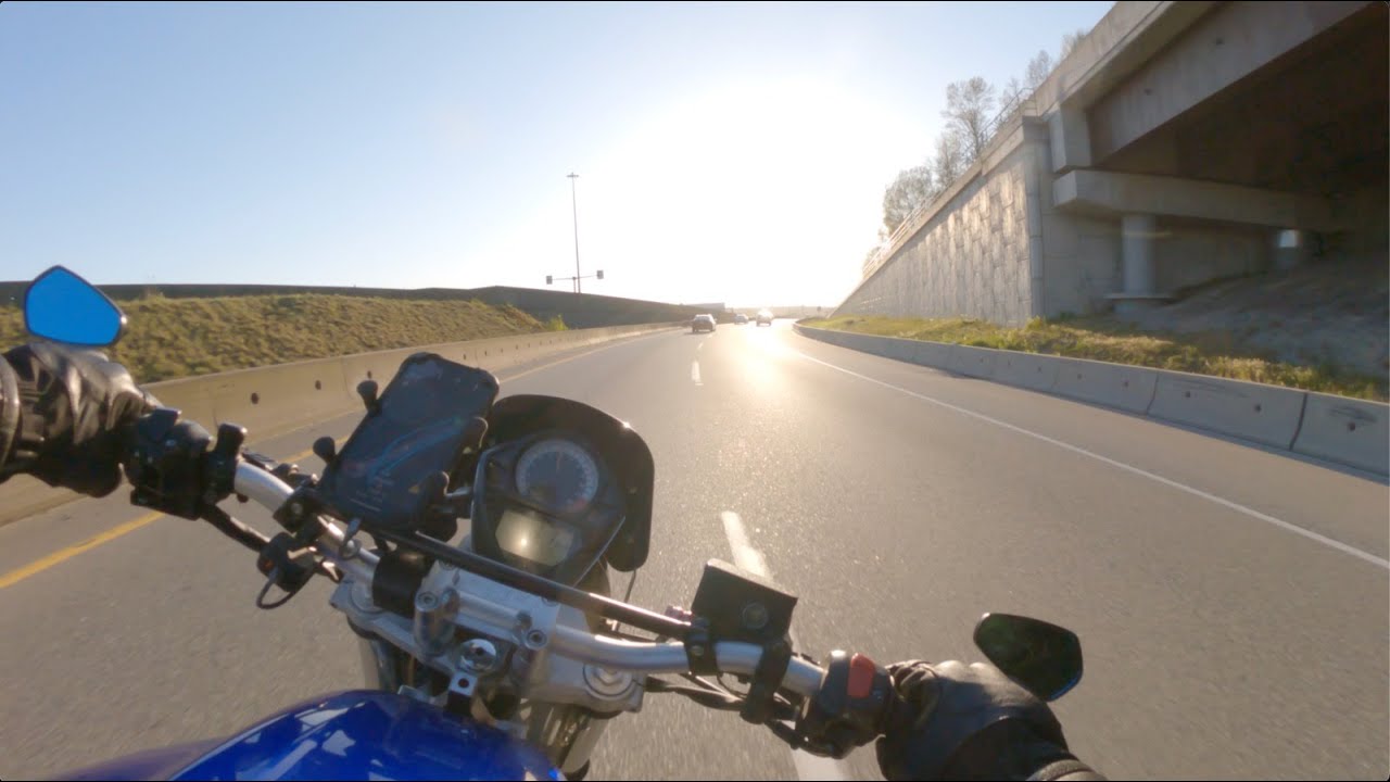 SV650 Sunset Ride 20240412 (4K raw footage)