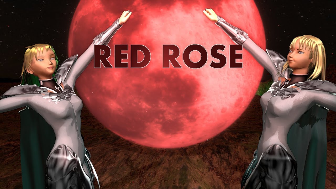 【MMD】ルシエラ、ラファエラ姉妹で「RED ROSE」