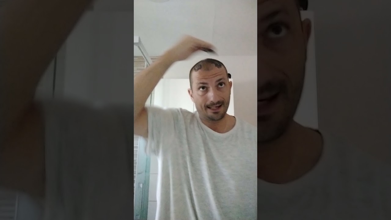 Demostraci&oacute;n de producto super innovador para disimular calvicie!!! funciona muy r&aacute;pido. Cubritint