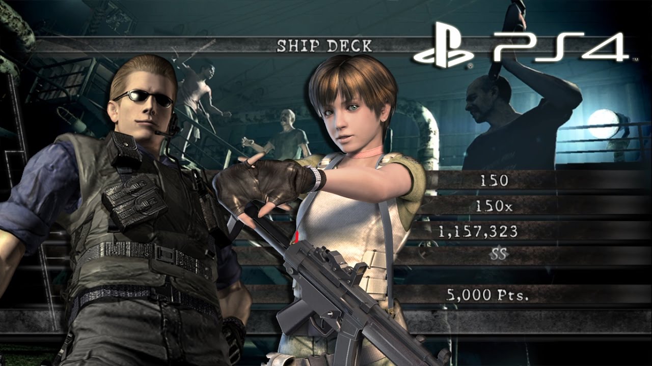 Ship Deck Duo 1,157,323 Rebecca & Wesker STARS | Resident Evil 5 PS4 Mercenaries United