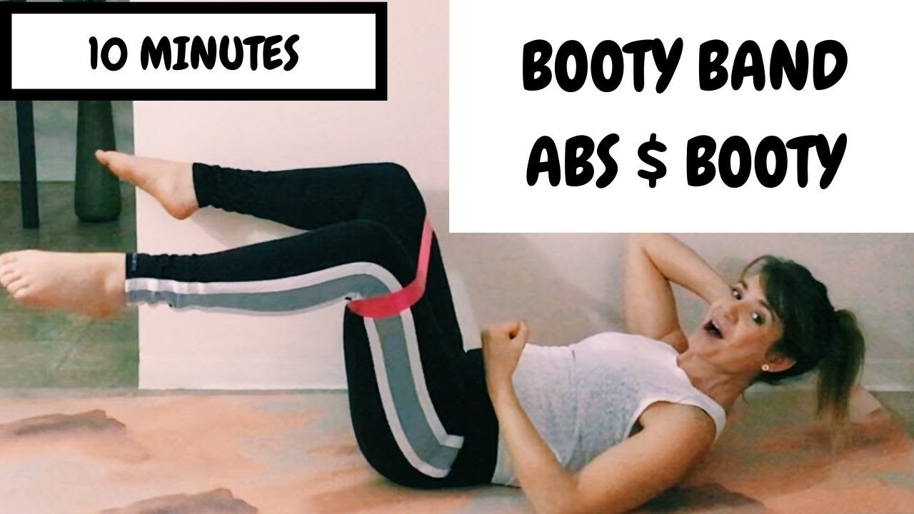 MINI BAND - BUMS & TUMS - PILATES 10 MIN WORKOUT