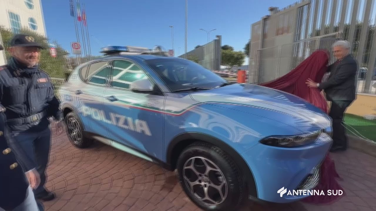 22 DICEMBRE 2023 - TARANTO - LA NUOVA ALFA TONALE DELLA POLIZIA