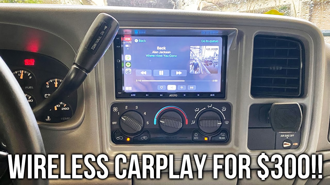 Cheapest Wireless Apple CarPlay Head Unit?! $299 Atoto S8 Standard