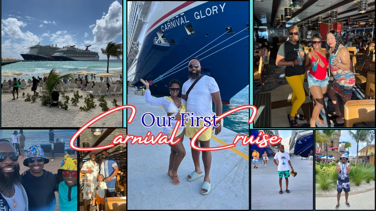 Our FIRST Cruise Carnival Glory Bahamas VLOG