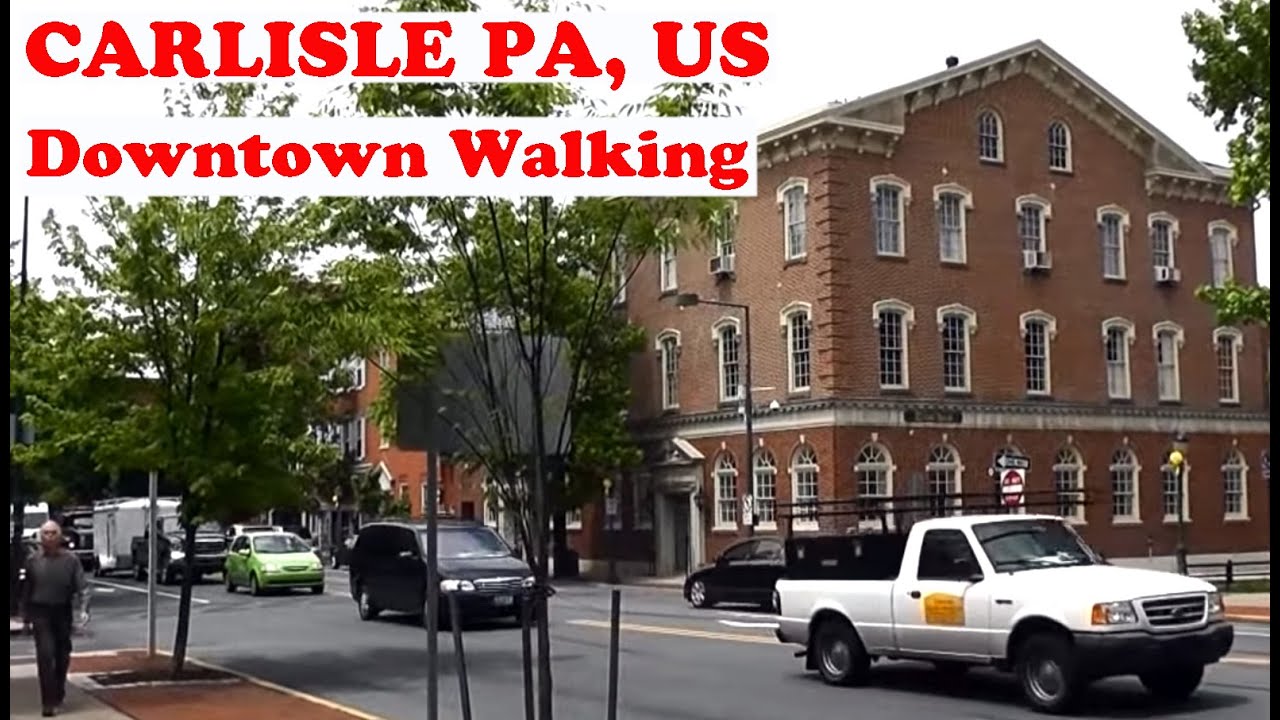 CARLISLE, PENNSYLVANIA US / Walking downtown / Cidade de Carlisle, Pennsylvania, USA