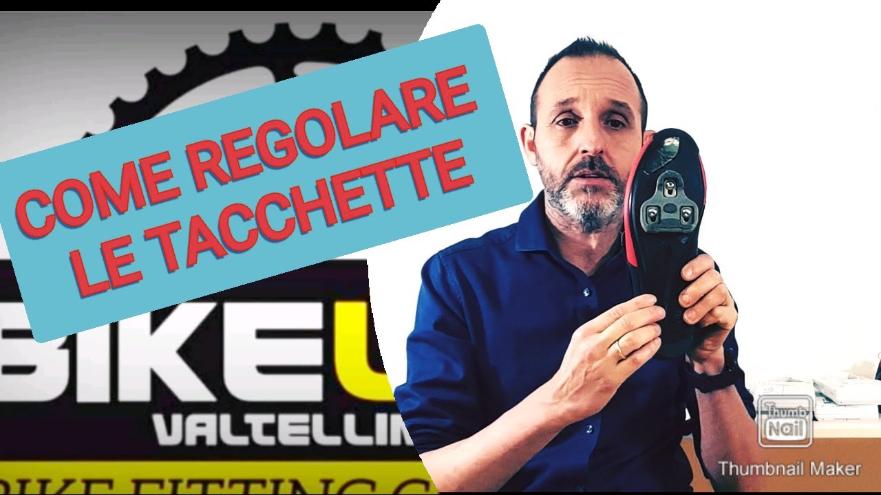 Come regolare le tacchette a sgancio rapido