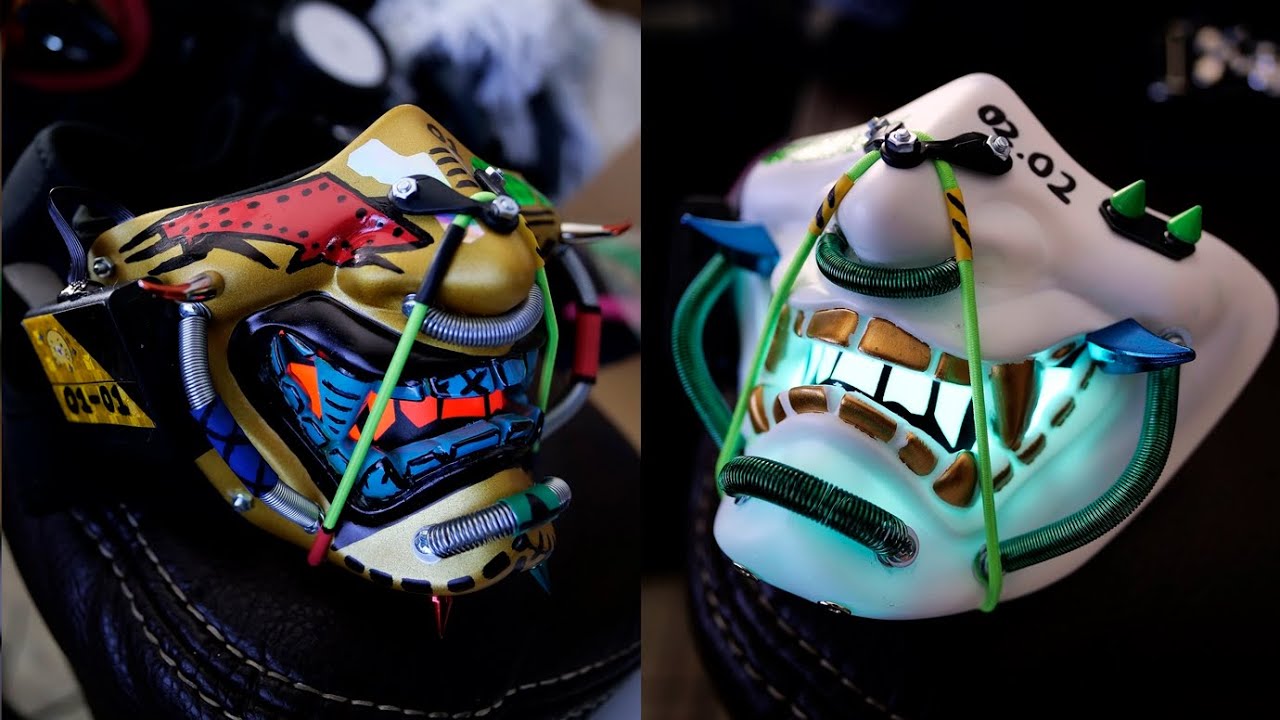 Cyber Half-Face Masks - Gas Masks & Goggles