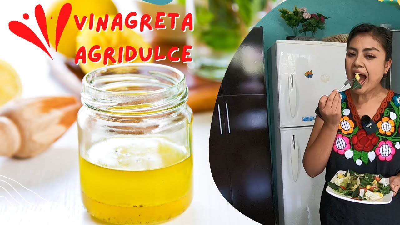 COMO HACER UNA VINAGRETA EN 5 MINUTOS
