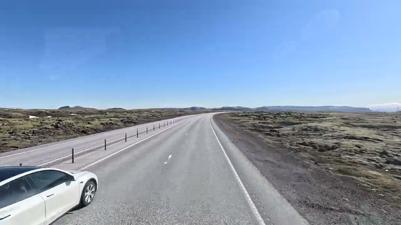 Iceland- bus POV- Hveradalir, Hveragerði