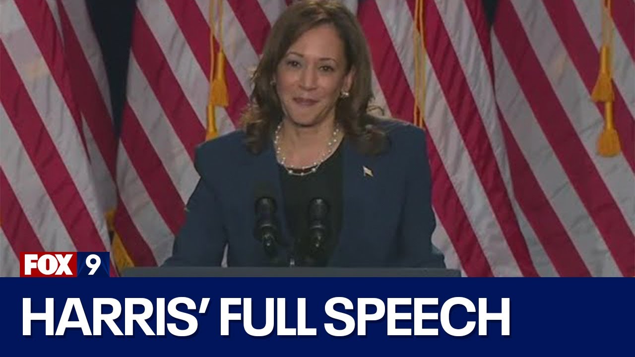 Kamala Harris' first rally since launching her campaign: FULL SPEECH