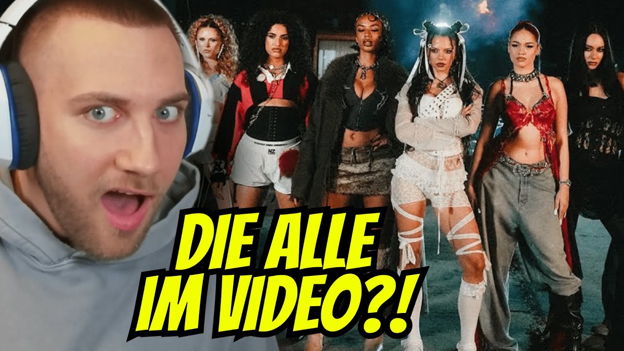 DEUTSCHE AVENGERS!! Nina Chuba - RAGE GIRL (Official Music Video) - REACTION
