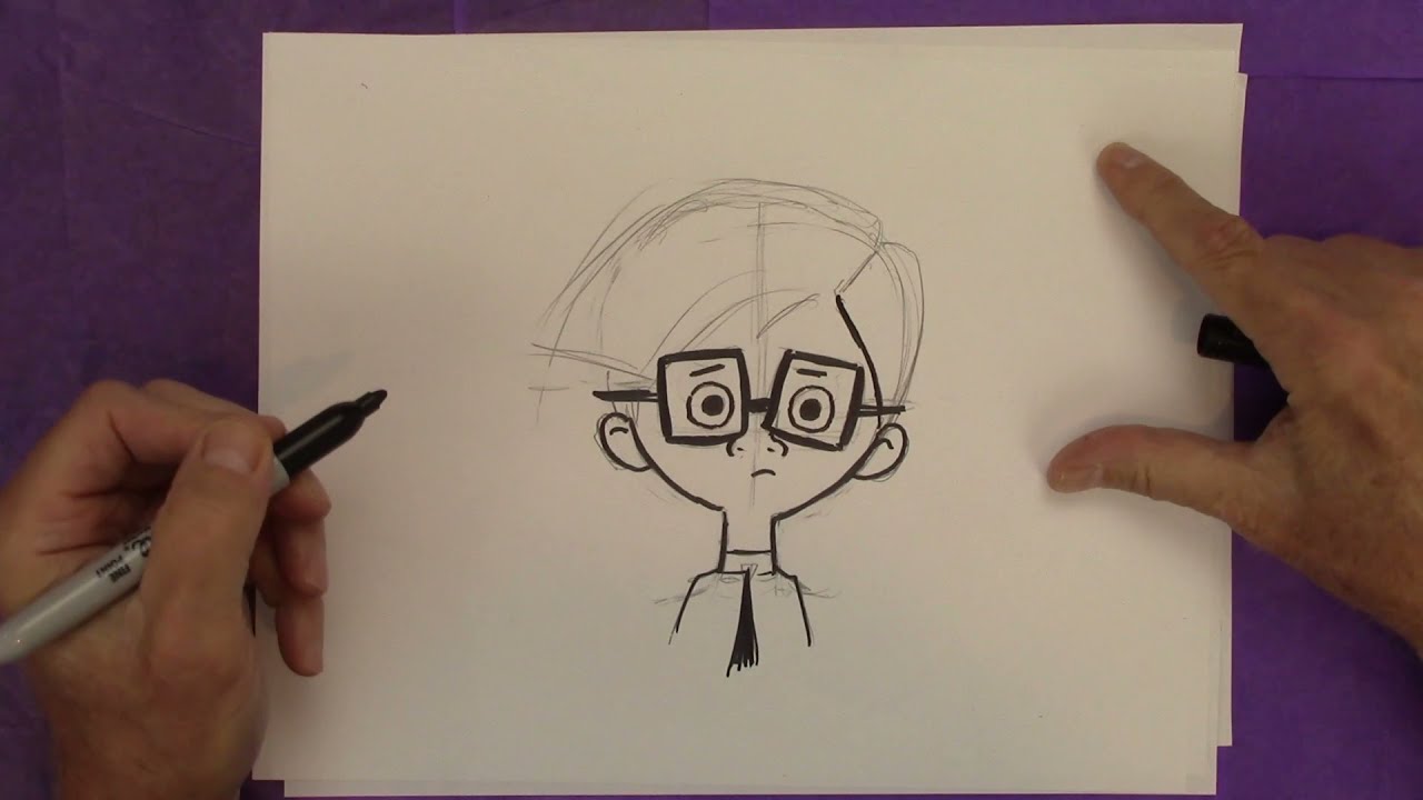 HOW TO DRAW A FUNNY KID