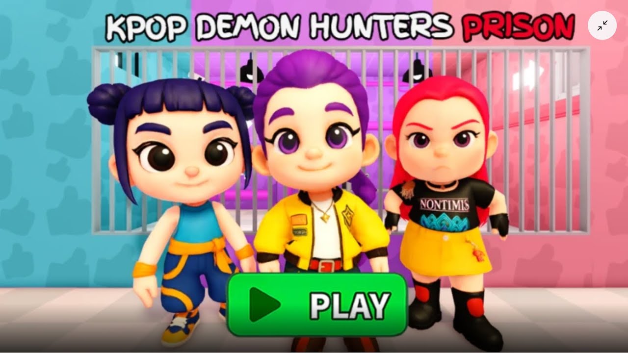 BABY KPOP DEMON HUNTERS PRISON RUN!