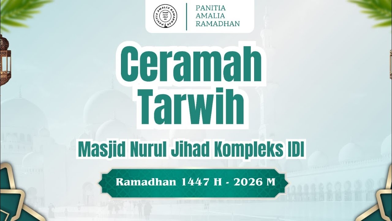 ceramah tarwih malam ke 14