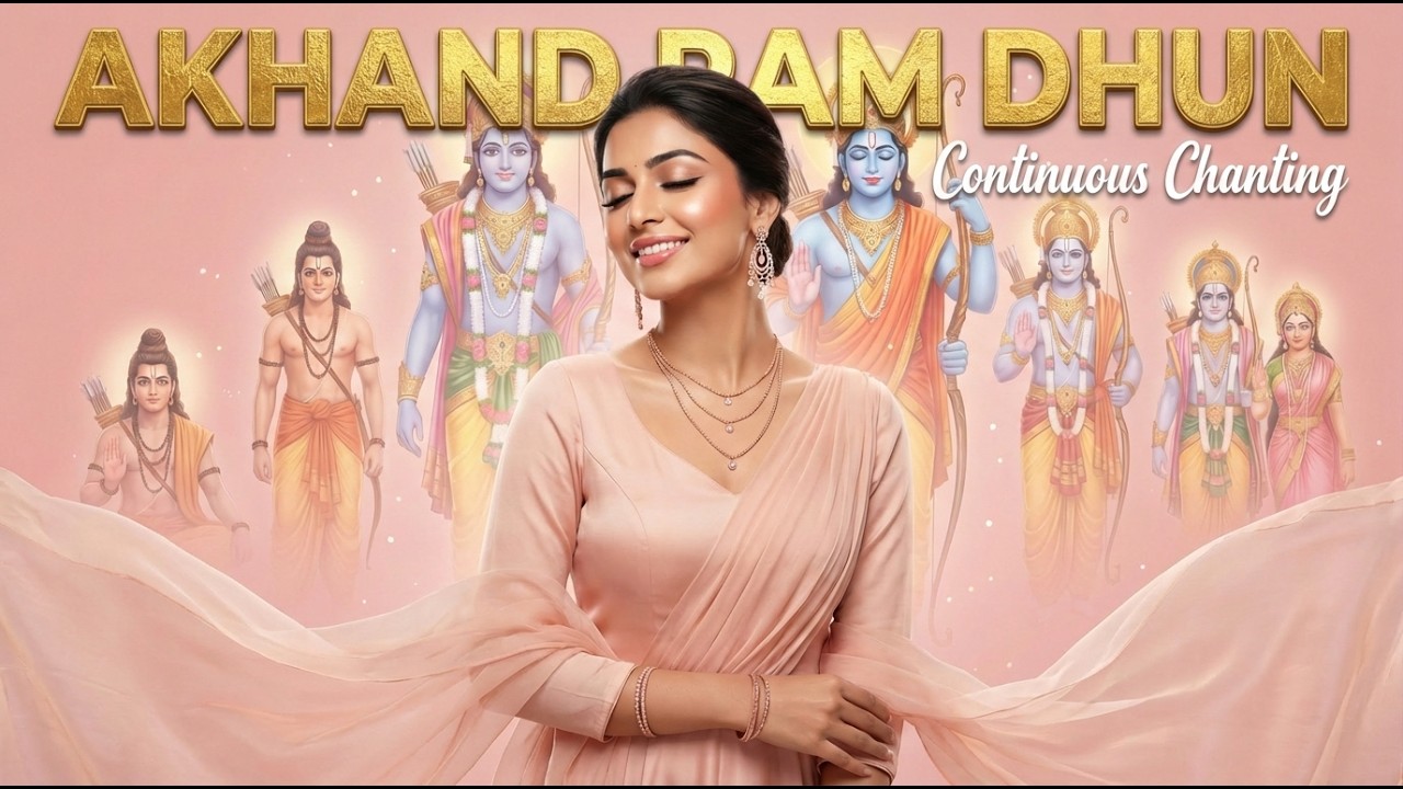 Akhand Ram Dhun | Shri Ram Jai Ram Jai Jai Ram | Peaceful Ram Naam Chanting