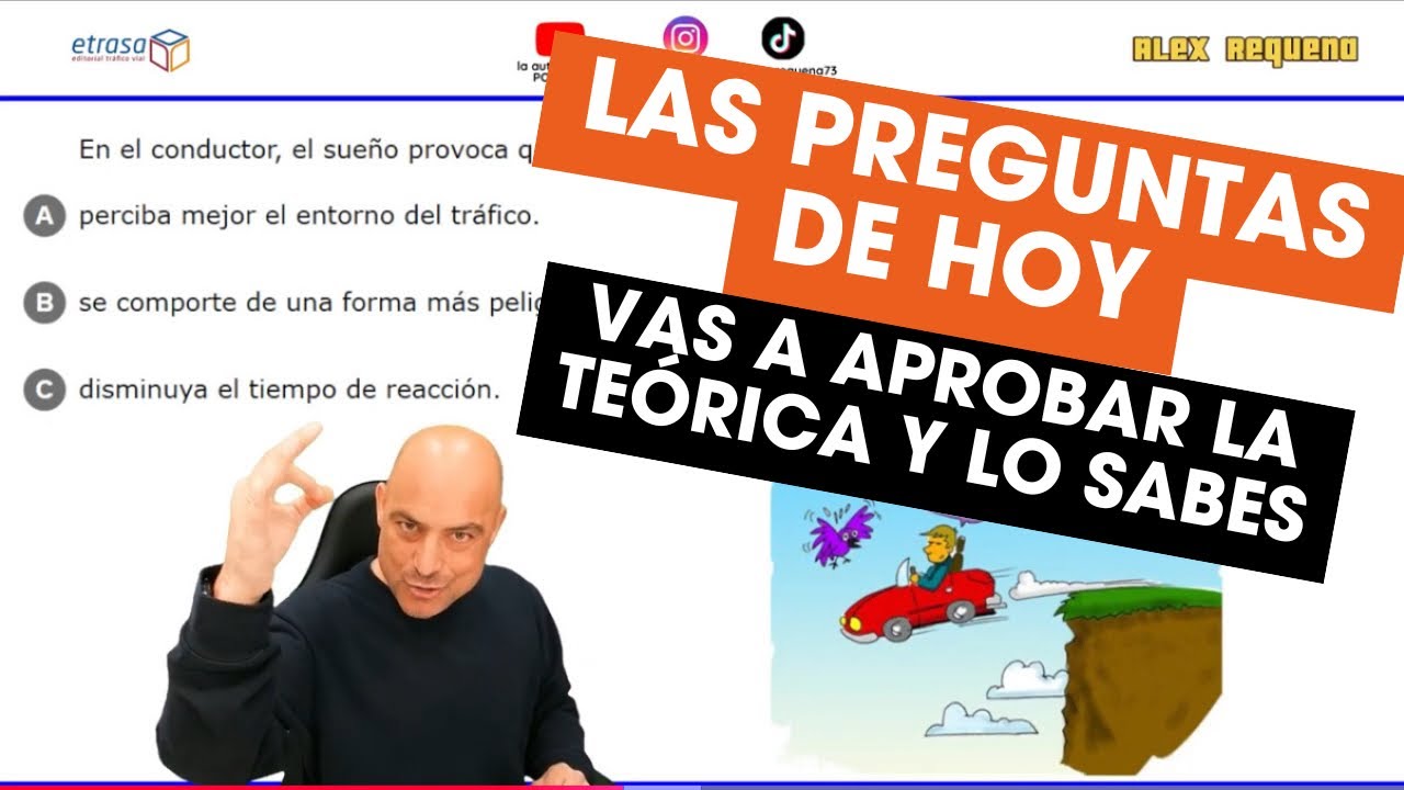 ¡SI HACES ESTE TEST, VAS SOBRADO! 🚗💥 Preguntas Actualizadas 100% Nivel Examen
