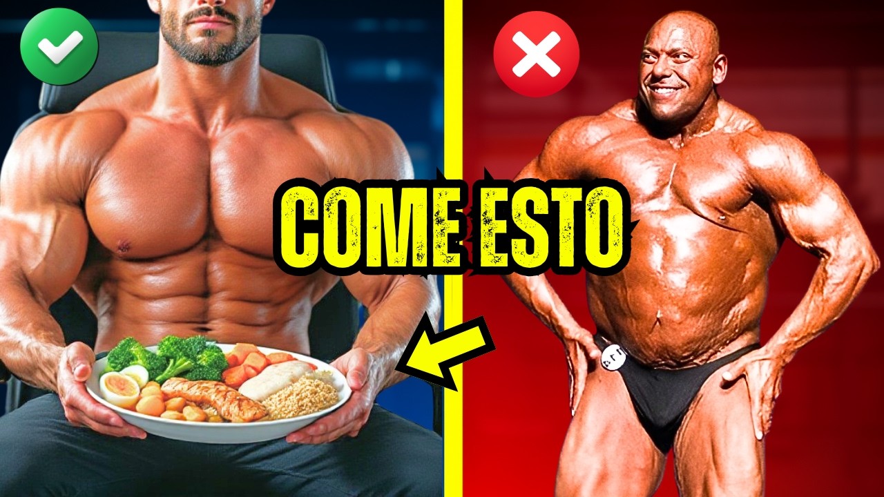 Comidas Que QUEMAN Grasa y CRECEN Musculo Mientras Duermes