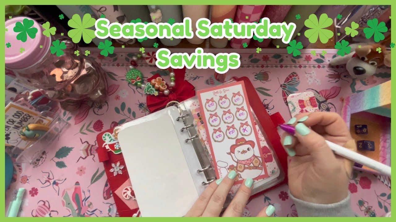 Seasonal Savings Saturday || #cashstuffing 