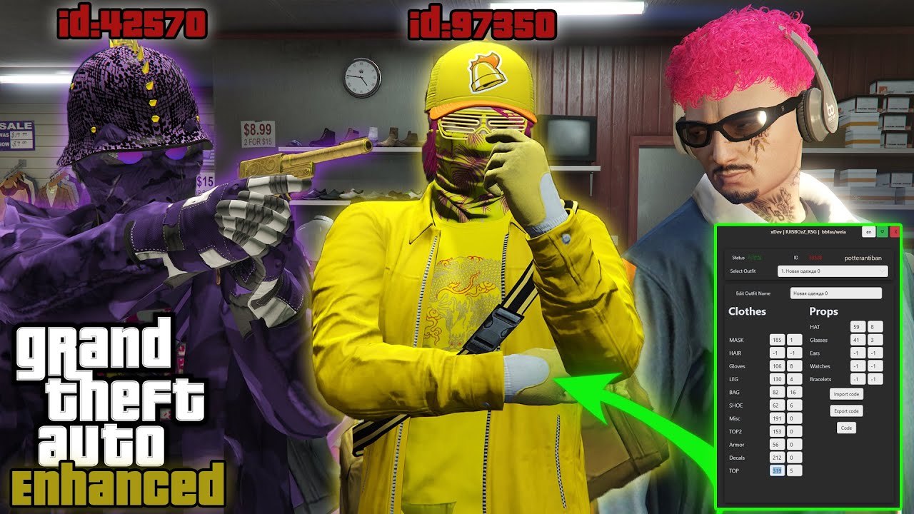 OUTFIT EDITOR - КРУТЫЕ МОДЕРСКИЕ КОСТЮМЫ, КОТОРЫЕ ТЫ НЕ НАЙДЕШЬ В ГТА 5 ОНЛАЙН