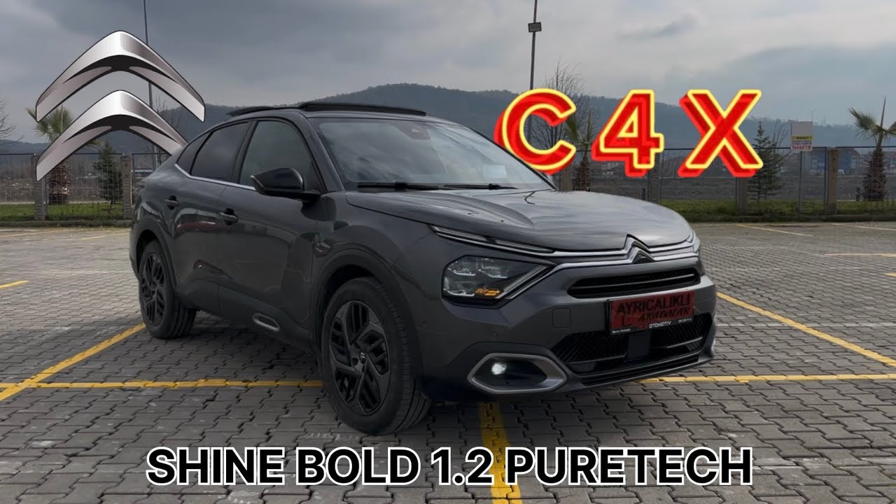 SUV KONFORUNDA SEDAN / CİTROEN C4X SHİNE BOLD 1.2 PURETECH