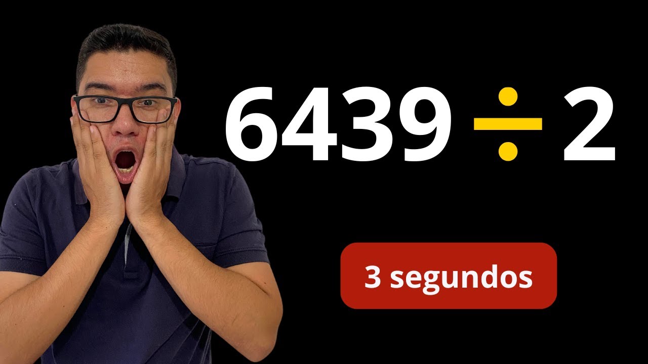 Como Fazer Divisão Mais Rápido que uma Calculadora - Truques de Cálculo Mental