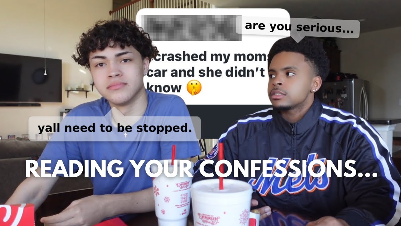 READING YOUR CONFESSIONS ft. CHRIS COTTER! *a MESS*