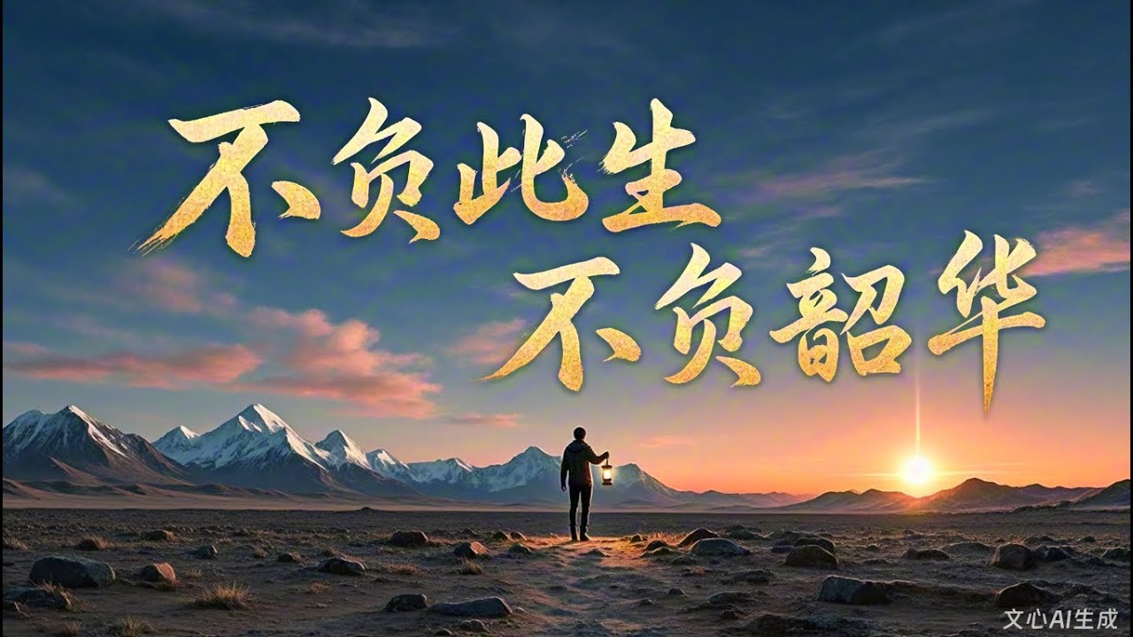 不负此生，不负韶华