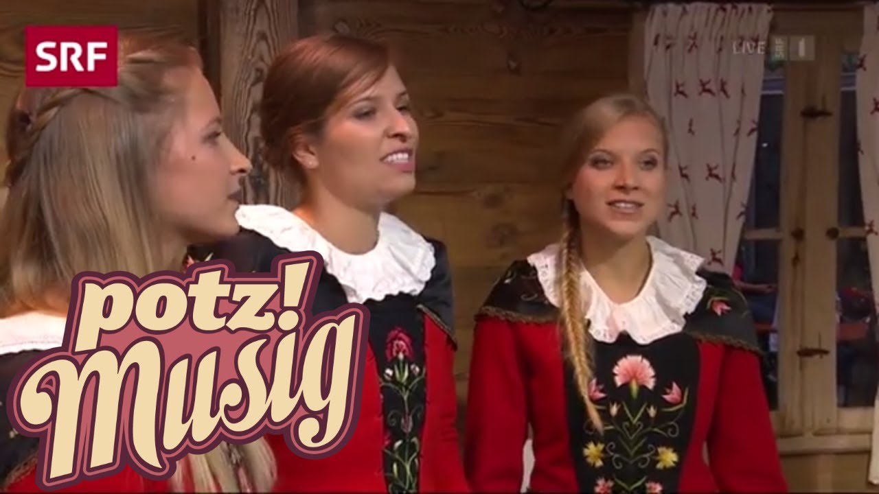 Jodelterzett Engiadina & Nicolas Senn: Lueget, vo Berg und Tal | Potzmusig | SRF