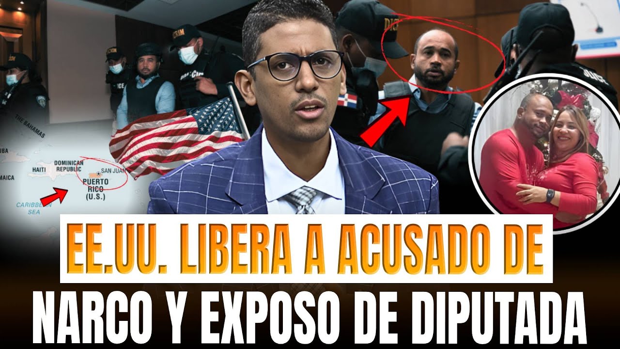 SUPUESTO NARCO Y EXESPOSO DE DIPUTADA DEL PRM SALE LIBRE EN PUERTO RICO