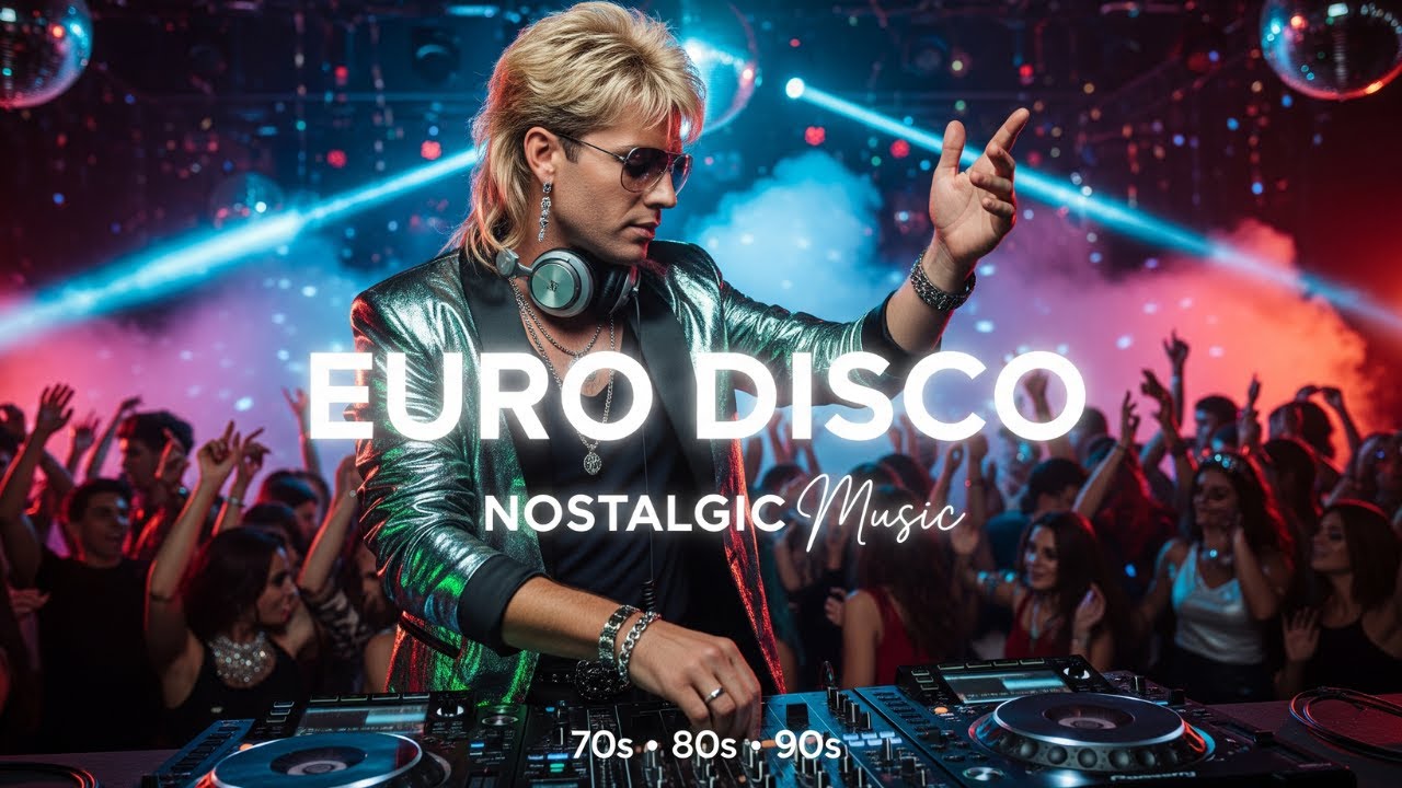 Neon Euro Disco Nights 1980s | High-Energy Retro Club Atmosphere with Elegant Vibes ✨