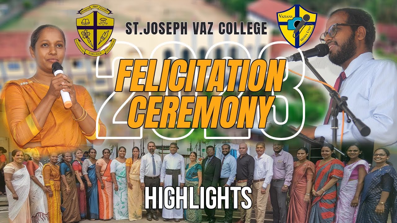 Felicitation Ceremony 2023 | Highlights | St.Joseph Vaz College | JVCSMU