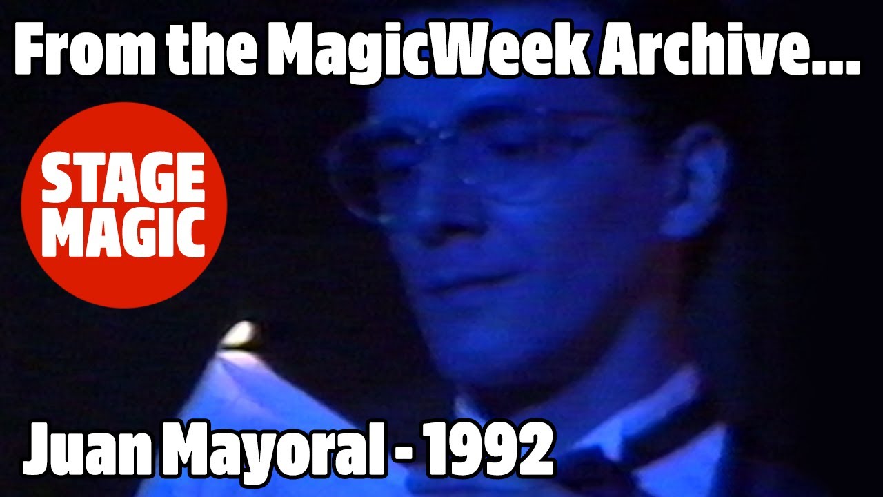 Juan Mayoral - Magician - The Paul Daniels Magic Show - 1992