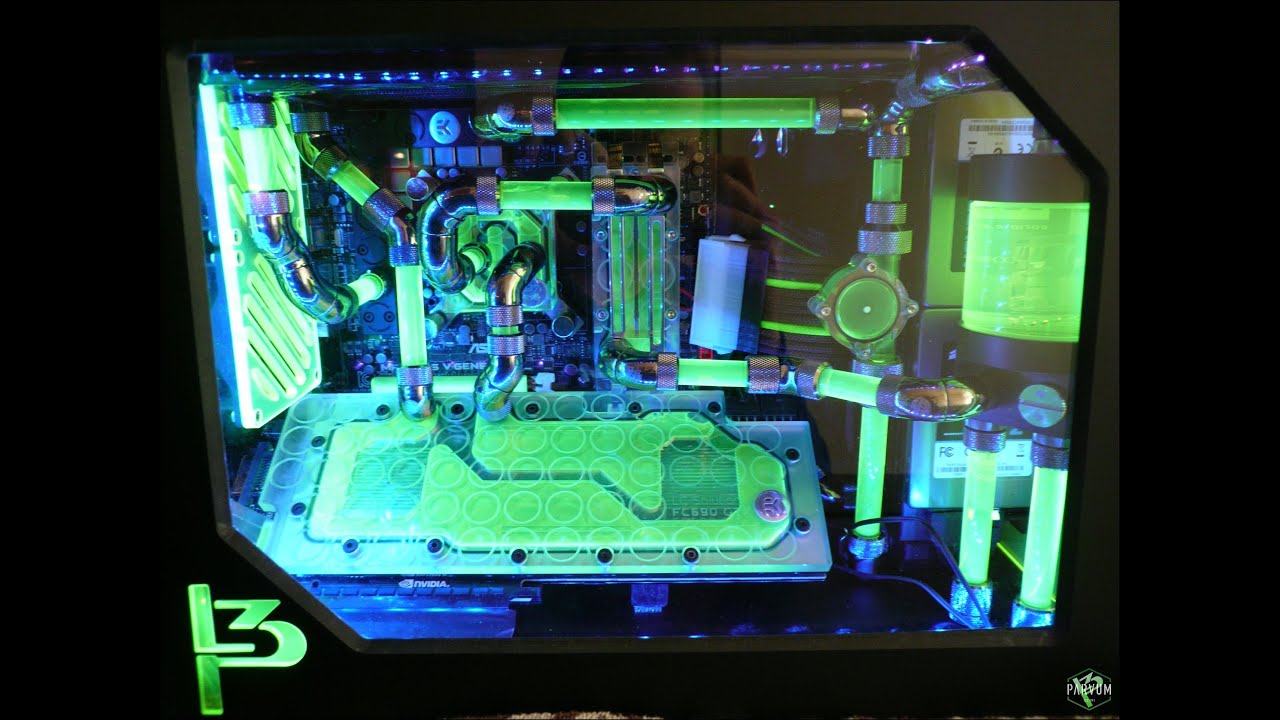 L3p - Parvum Systems S1.0 - Filling the loop and adding UV Green