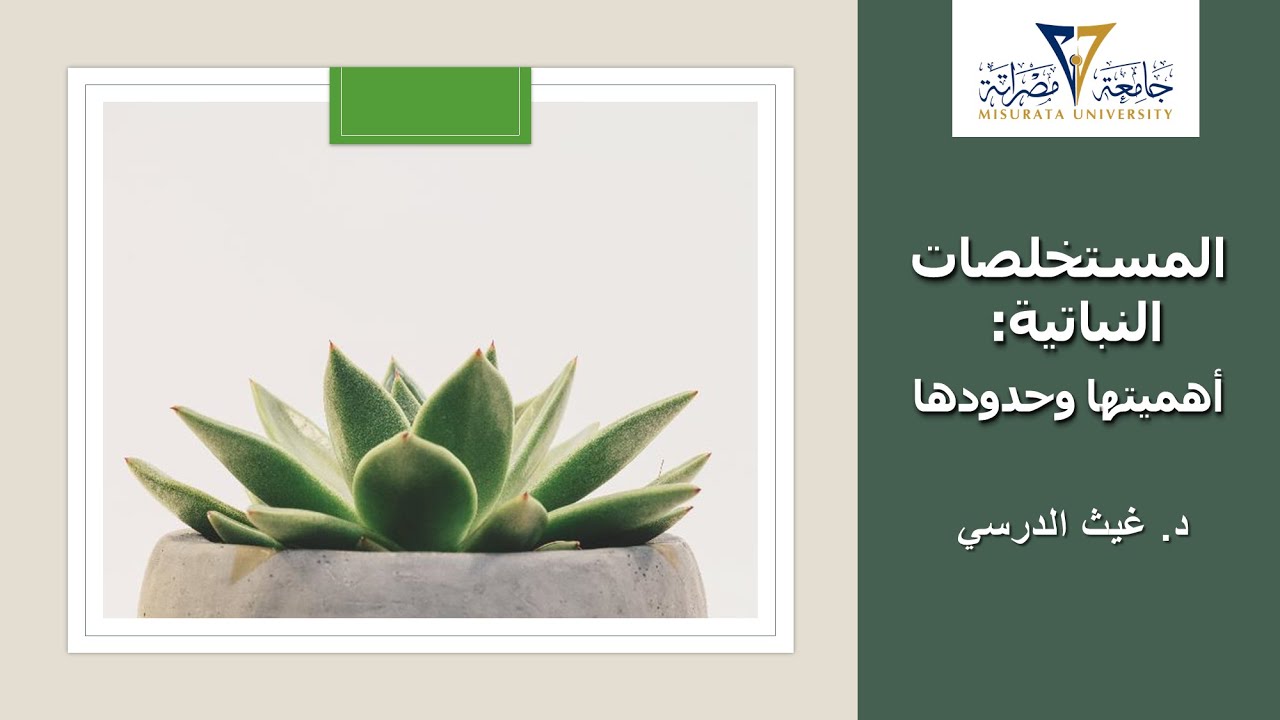 المستخلصات النباتية: أهميتها وحدودها