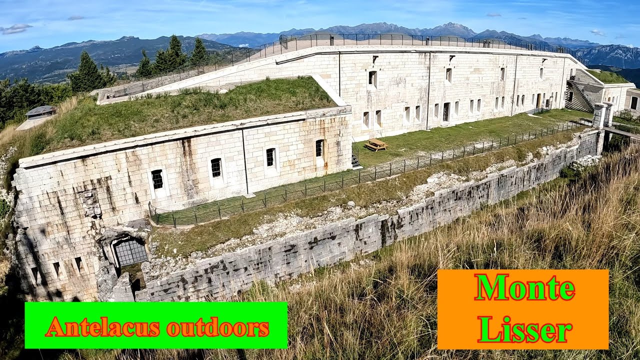 Monte Lisser - Altopiano di Asiago, da Enego (VI), con lo storico Forte Lisser