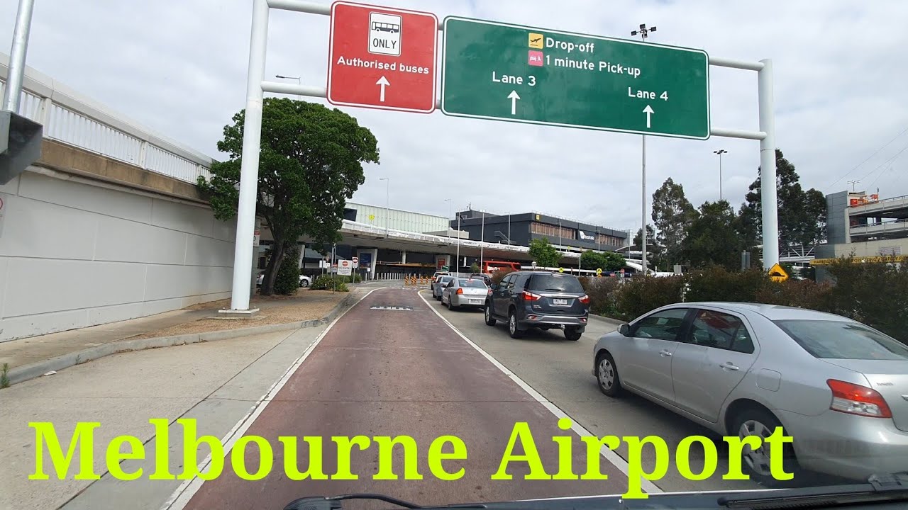 Drive from Melbourne Airport car rental village to Melbourne Airport