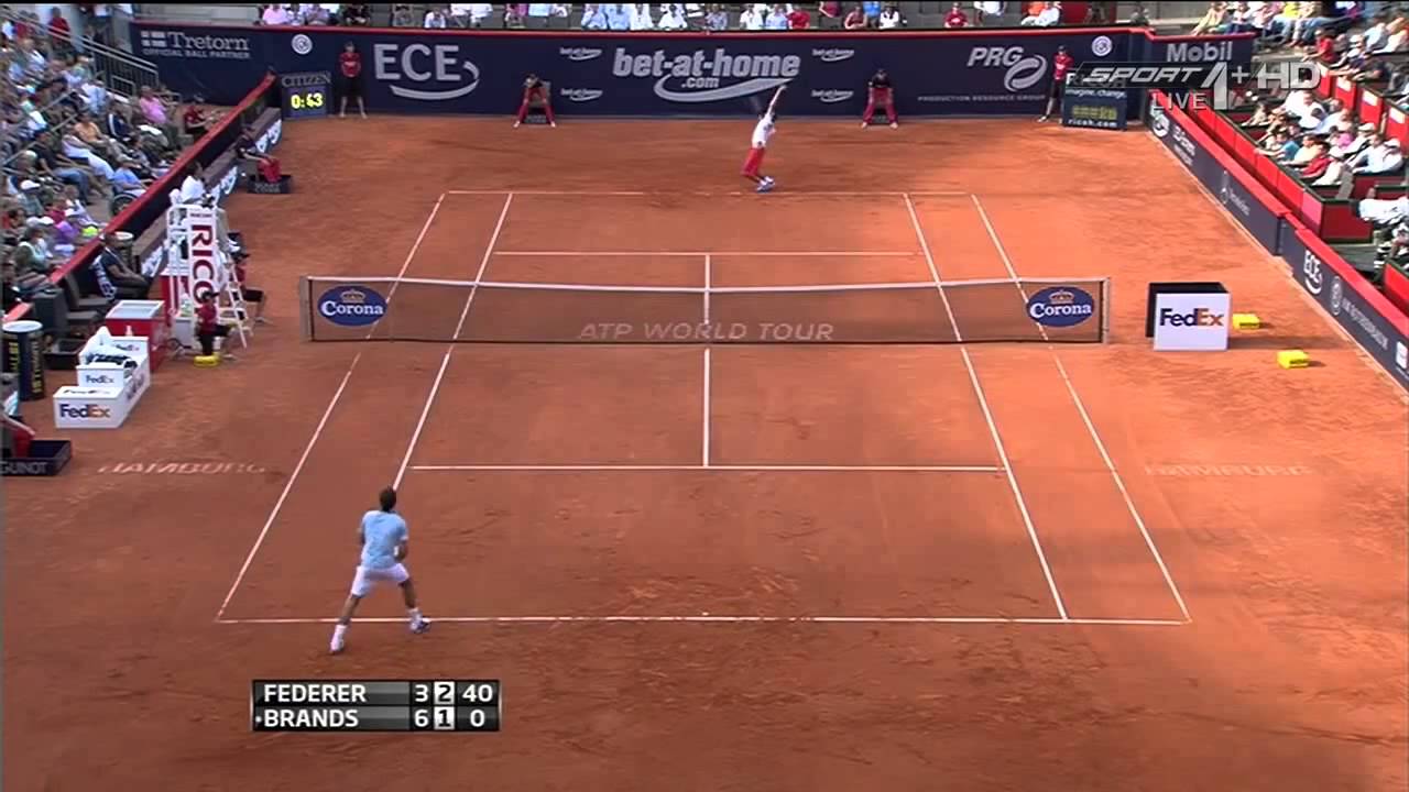 Federer vs Brands Hamburg R2 2013 [Highlights HD]