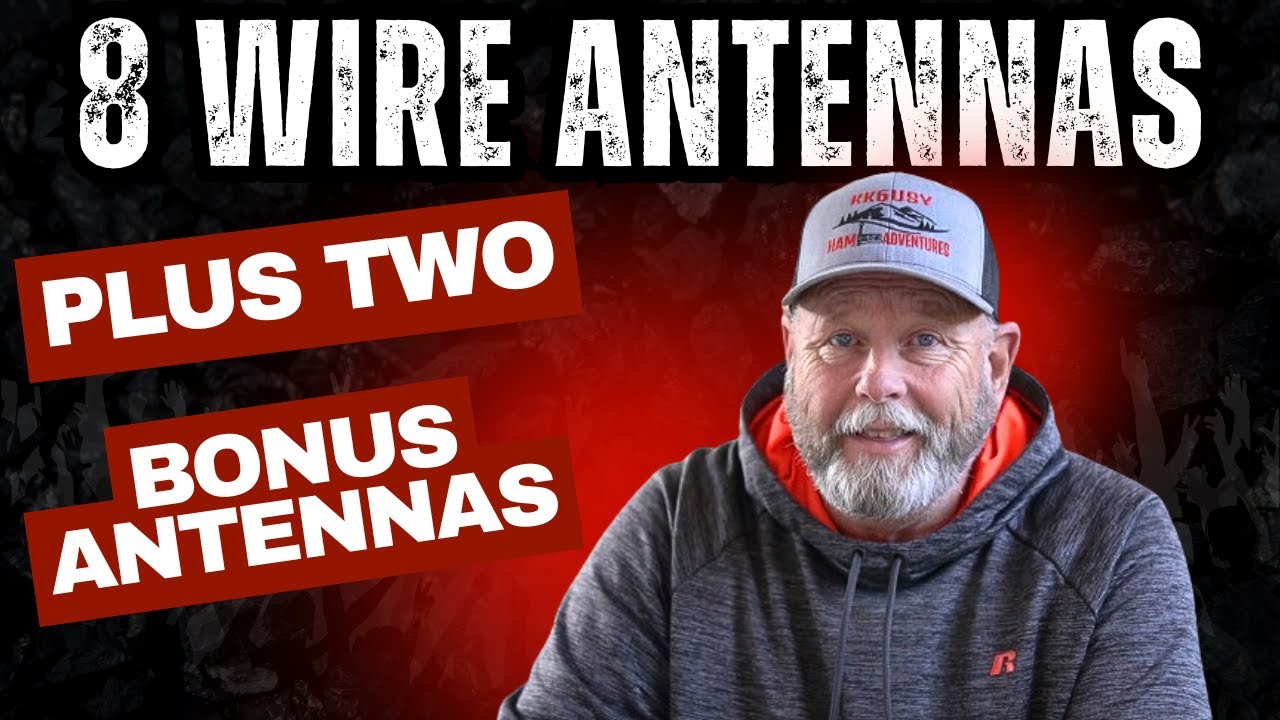 12 Great easy DIY wire Antennas You can Build!!