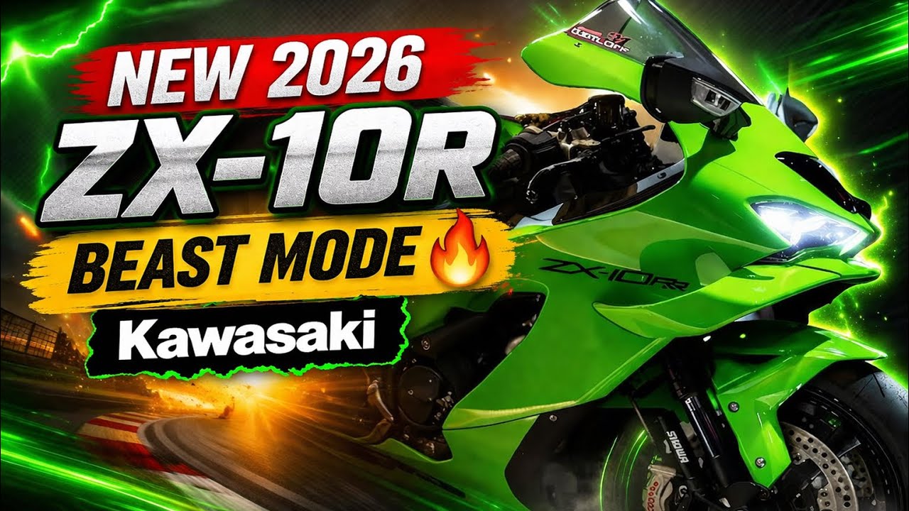 2026 Kawasaki ZX10R! Finally I like it! 