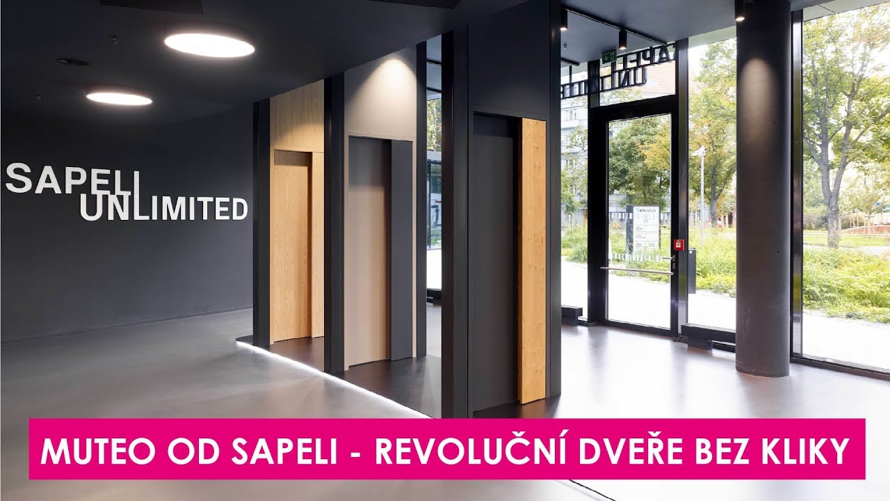 Muteo od Sapeli - Revoluční dveře bez kliky