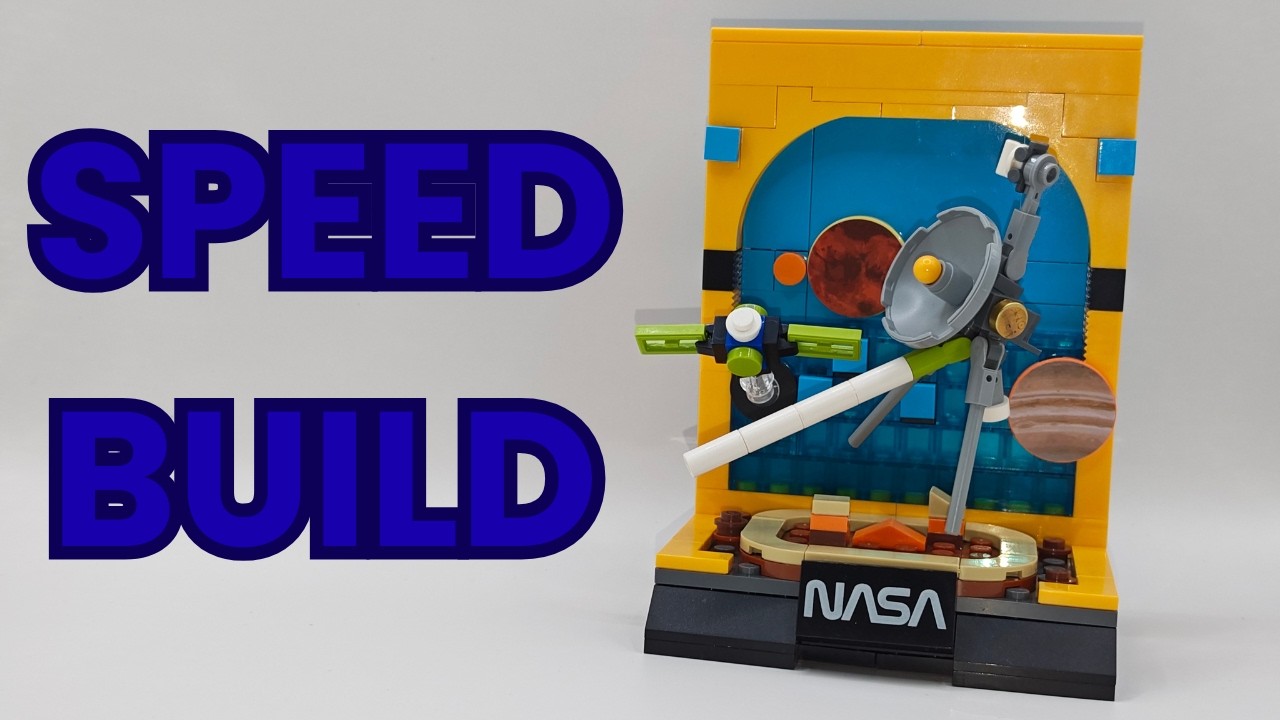 CADA C560446W The Voyager Probe - SPEED BUILD #bricks #nasa