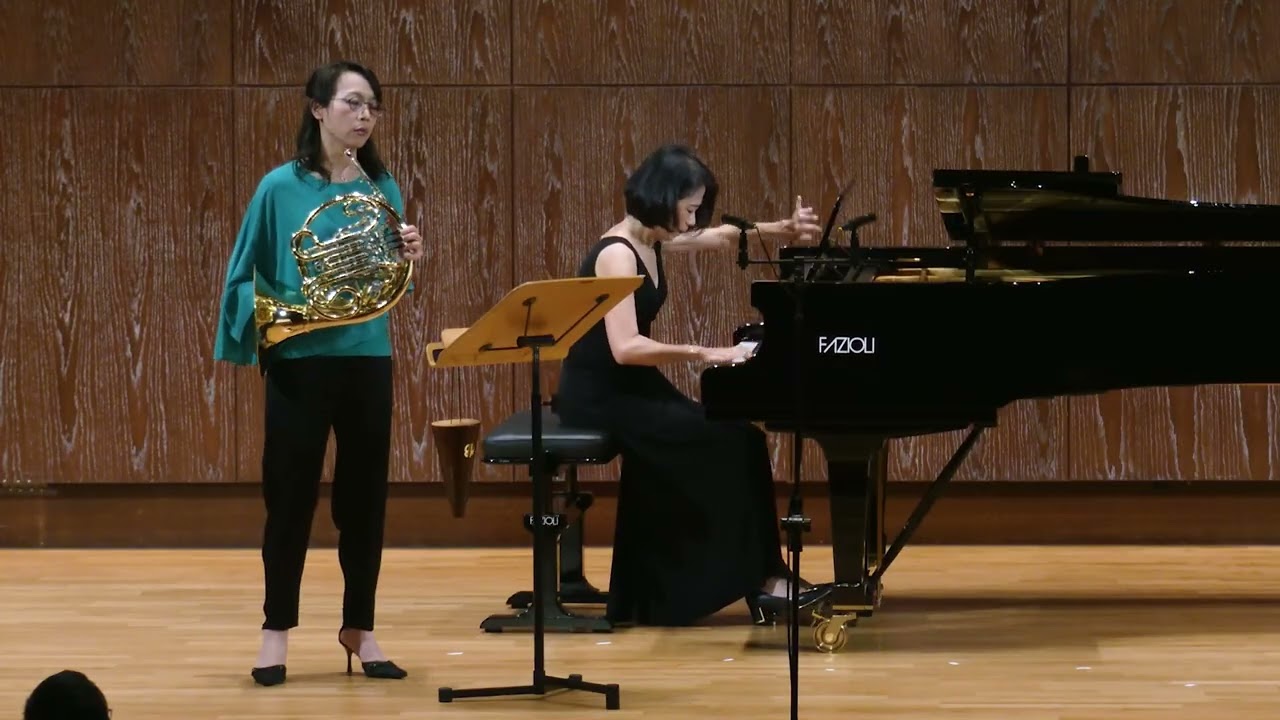 Jane Vignery: Sonate for horn and piano, Op.  7, III. Allegro ben moderato