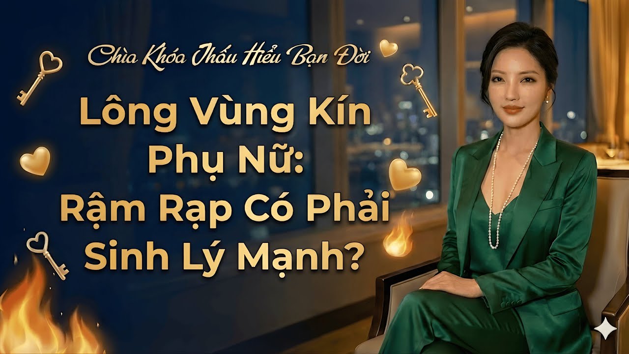 Lông Vùng Kín Phụ Nữ: Rậm Rạp Có Phải Sinh Lý Mạnh?